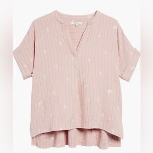 NEW MADEWELL - Embroidered Lakeline Popover Shirt